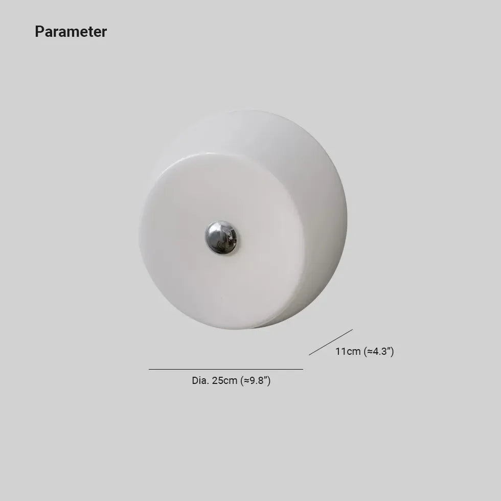 Applique da parete tonde LED Moderno Dorato - clowasit.com