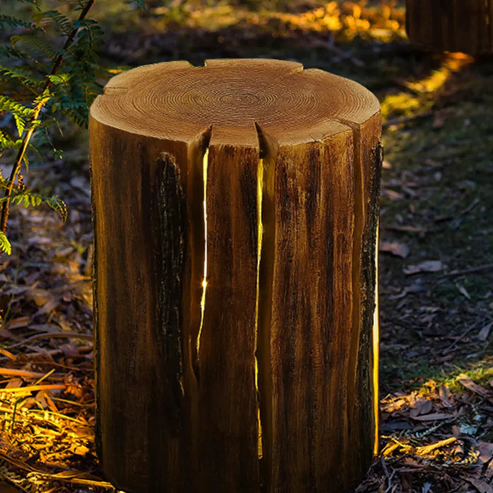 Lampade da terra rustiche in legno - clowasit.com