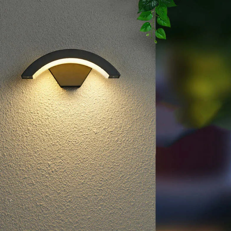 Lampade da esterno luce solare ad arco - clowasit.com