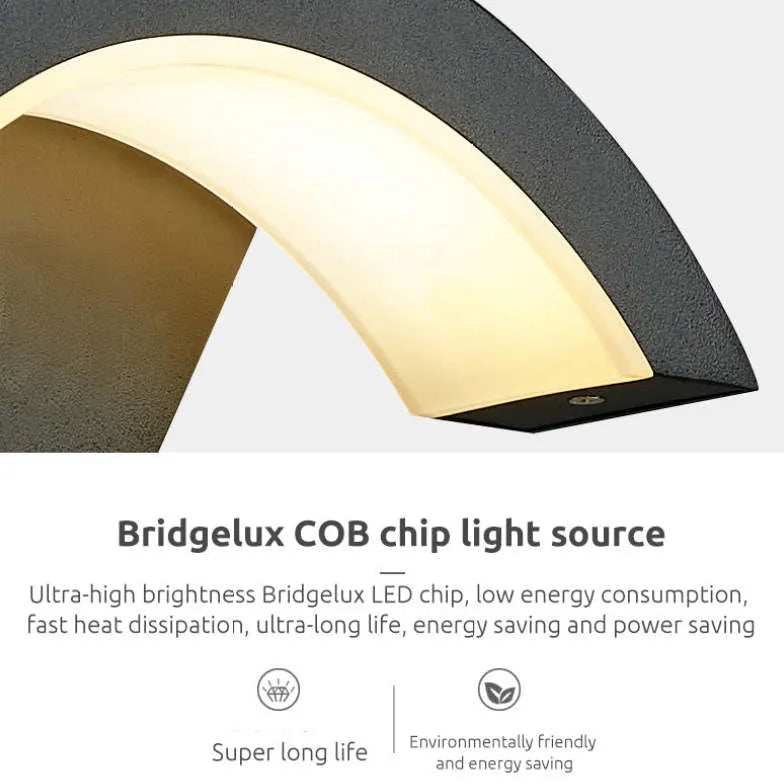 Lampade da esterno luce solare ad arco - clowasit.com