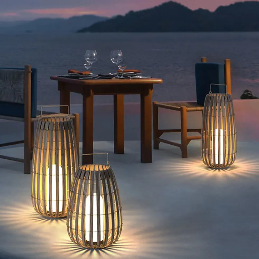 Lampade classiche da terra per esterni anti-vento - clowasit.com