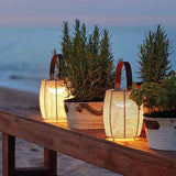 Luce da terra da esterno in rattan - clowasit.com