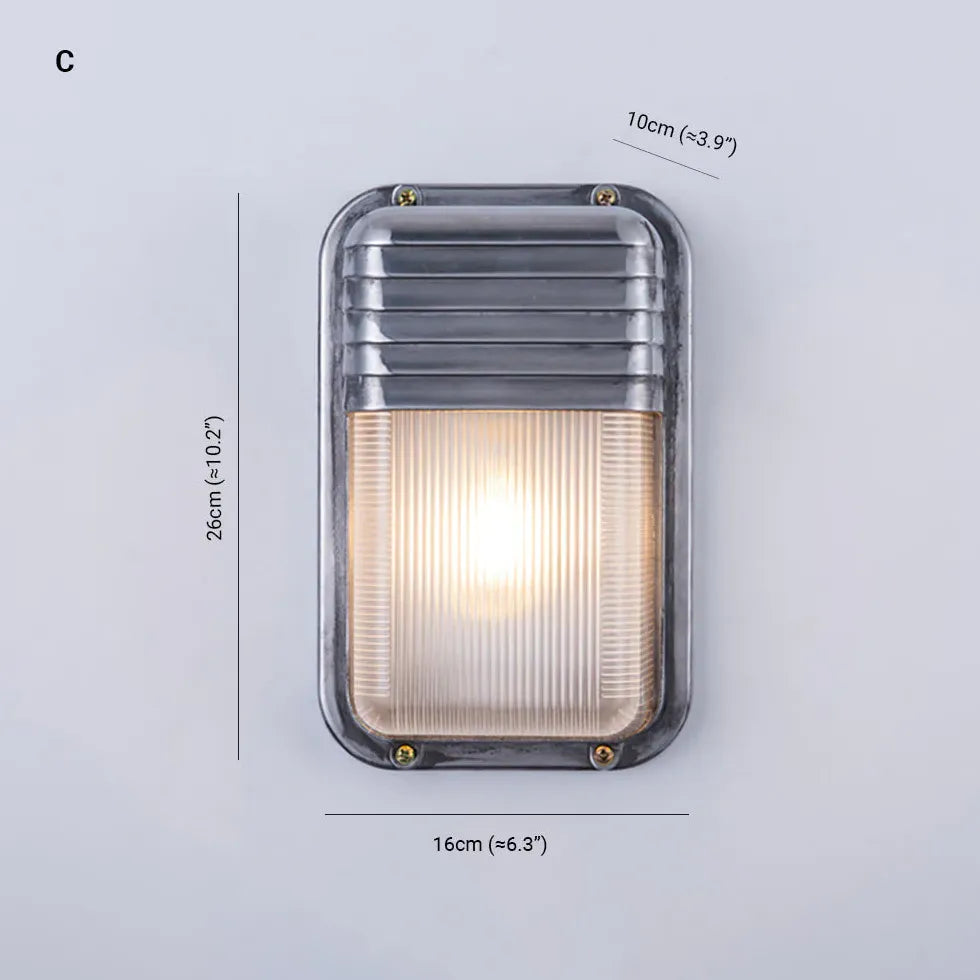 Lampada da Esterno Industriale Moderna - clowasit.com