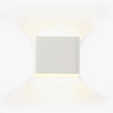 Applique moderna quadrata doppia luce minimalista - clowasit.com