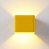 Applique moderna quadrata doppia luce minimalista - clowasit.com