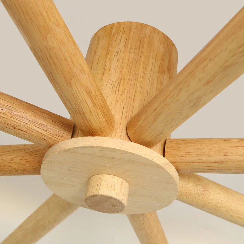 Lampadari da soggiorno a soffitto Legno Elegante - clowasit.com