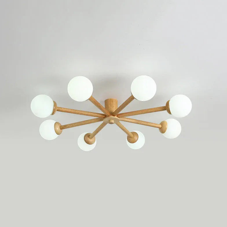 Lampadari da soggiorno a soffitto Legno Elegante - clowasit.com