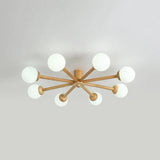 Lampadari da soggiorno a soffitto Legno Elegante - clowasit.com
