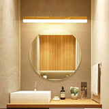 Lampada Lineare in Legno per Specchio Bagno - clowasit.com
