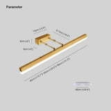 Lampada Lineare in Legno per Specchio Bagno - clowasit.com