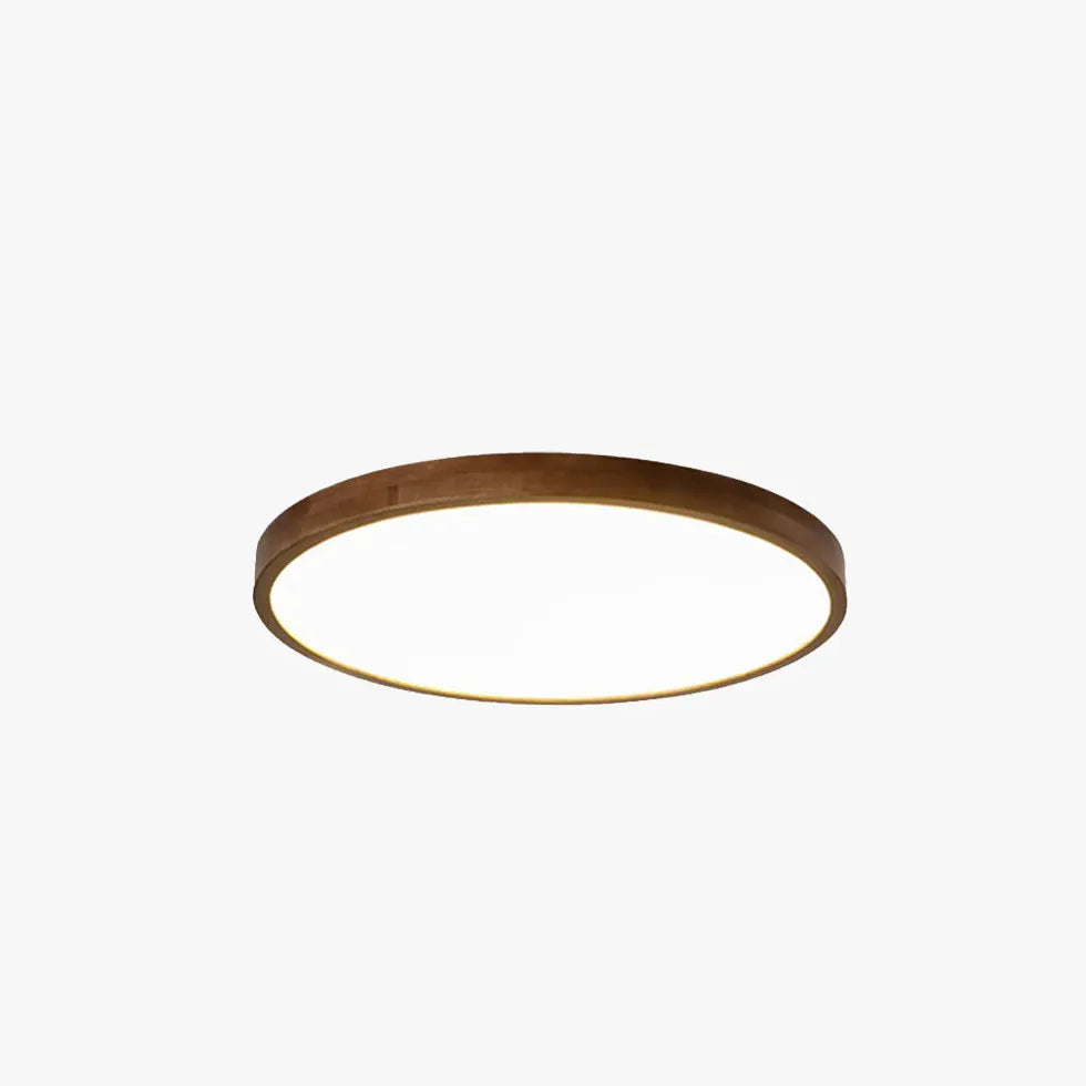 Plafoniera per soffitto LED in legno stile cinese - clowasit.com