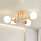 Lampada da Soffitto Moderna in Legno - clowasit.com