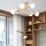 Lampada da Soffitto Moderna in Legno - clowasit.com
