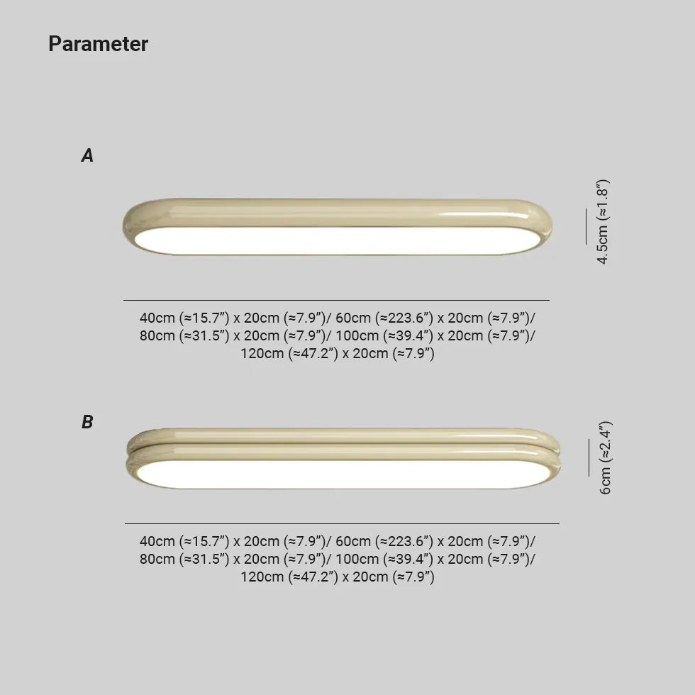 Plafoniera Ovale Design LED Elegante e Minimalista - clowasit.com