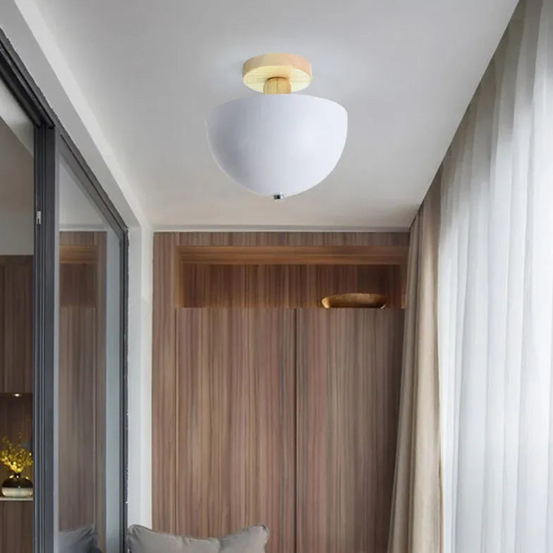 Lampadari plafoniera elegante per corridoio semicircolare - clowasit.com