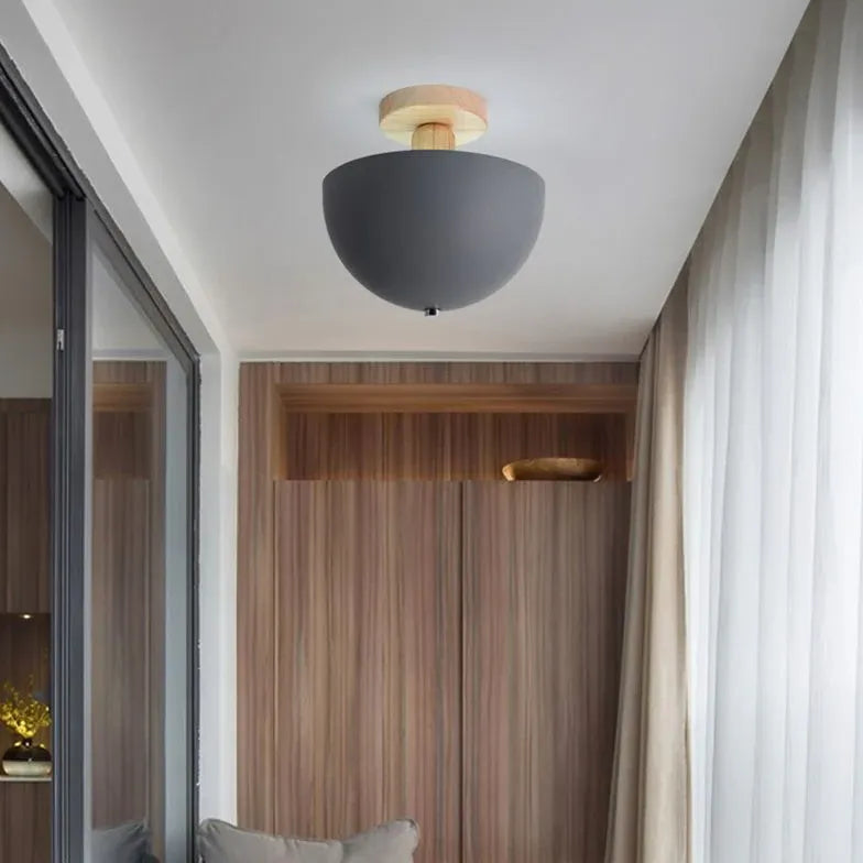 Lampadari plafoniera elegante per corridoio semicircolare - clowasit.com