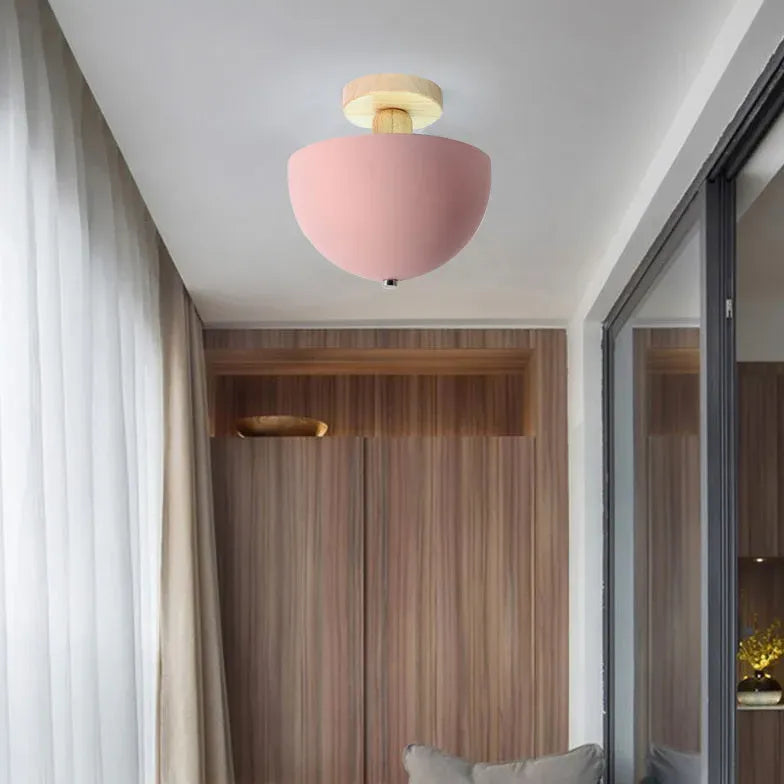 Lampadari plafoniera elegante per corridoio semicircolare - clowasit.com