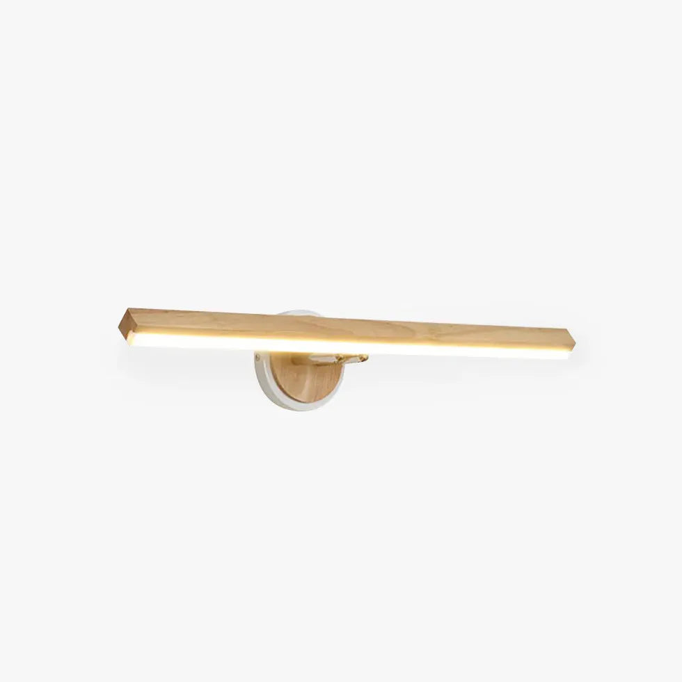 Applique lungo in legno gomma per bagno - clowasit.com