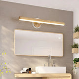 Applique lungo in legno gomma per bagno - clowasit.com