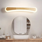 Appliques da bagno in legno a forma lunga - clowasit.com