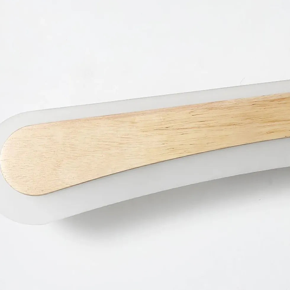 Appliques da bagno in legno a forma lunga - clowasit.com