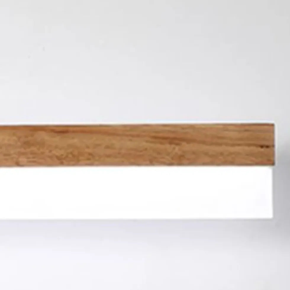 Appliques da bagno in legno a forma lunga - clowasit.com