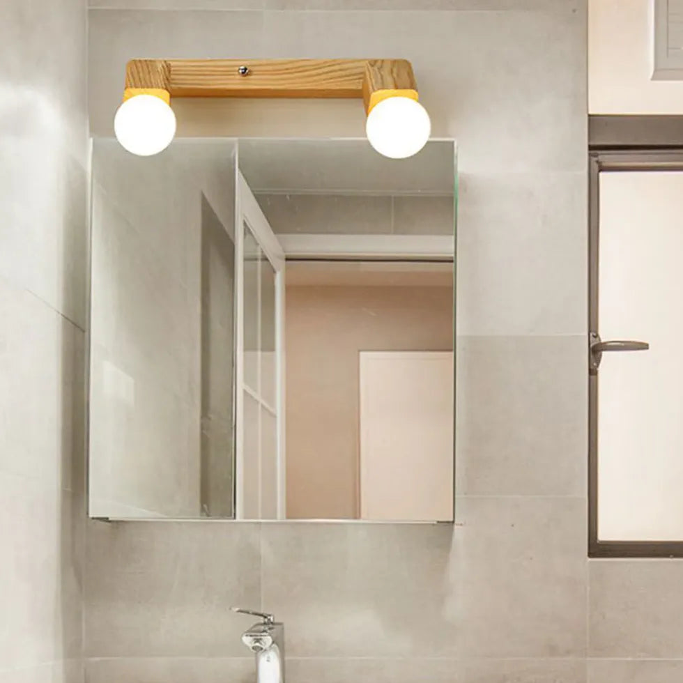 Applique in legno per bagno nordico - clowasit.com
