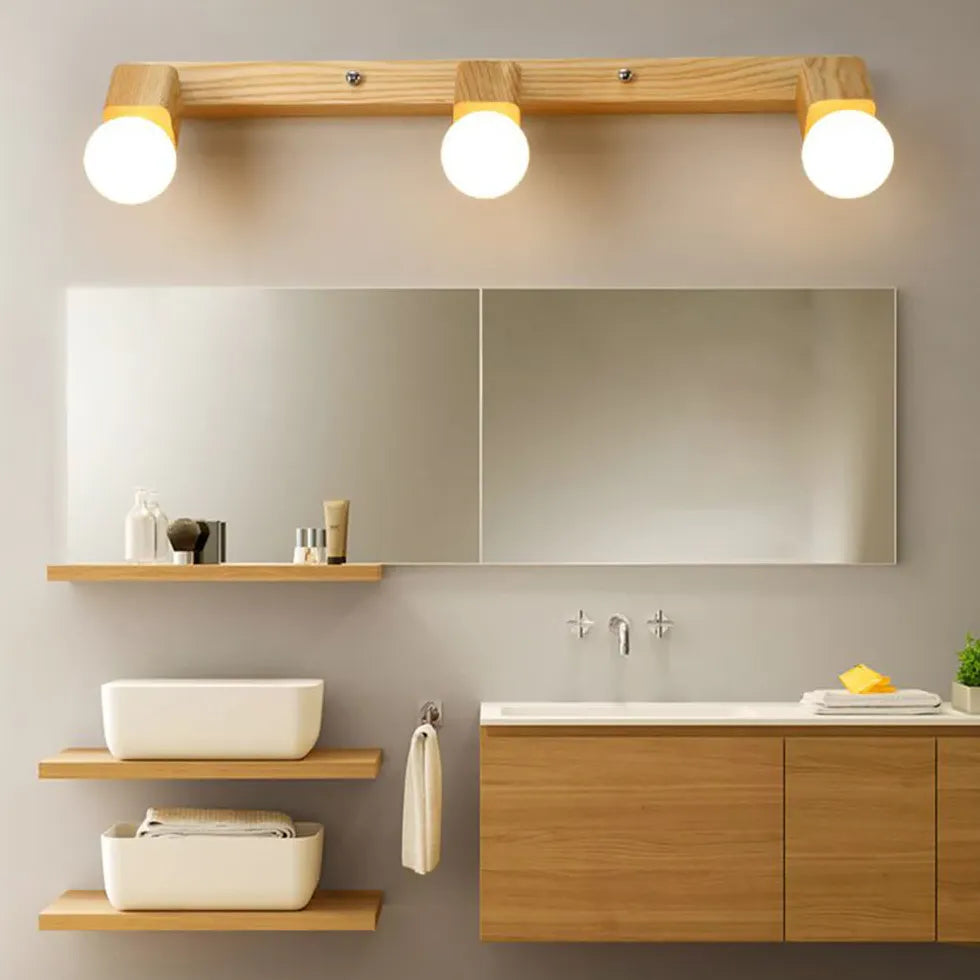 Applique in legno per bagno nordico - clowasit.com