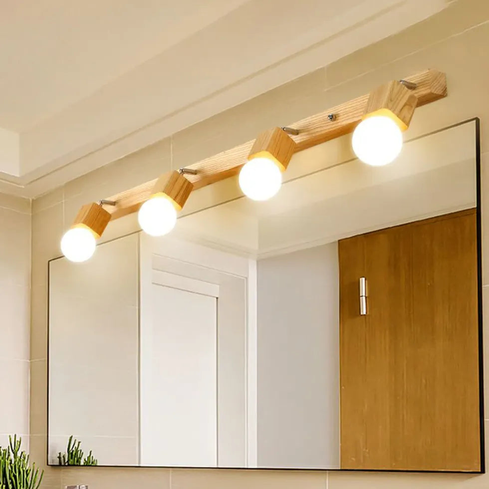 Applique in legno per bagno nordico - clowasit.com