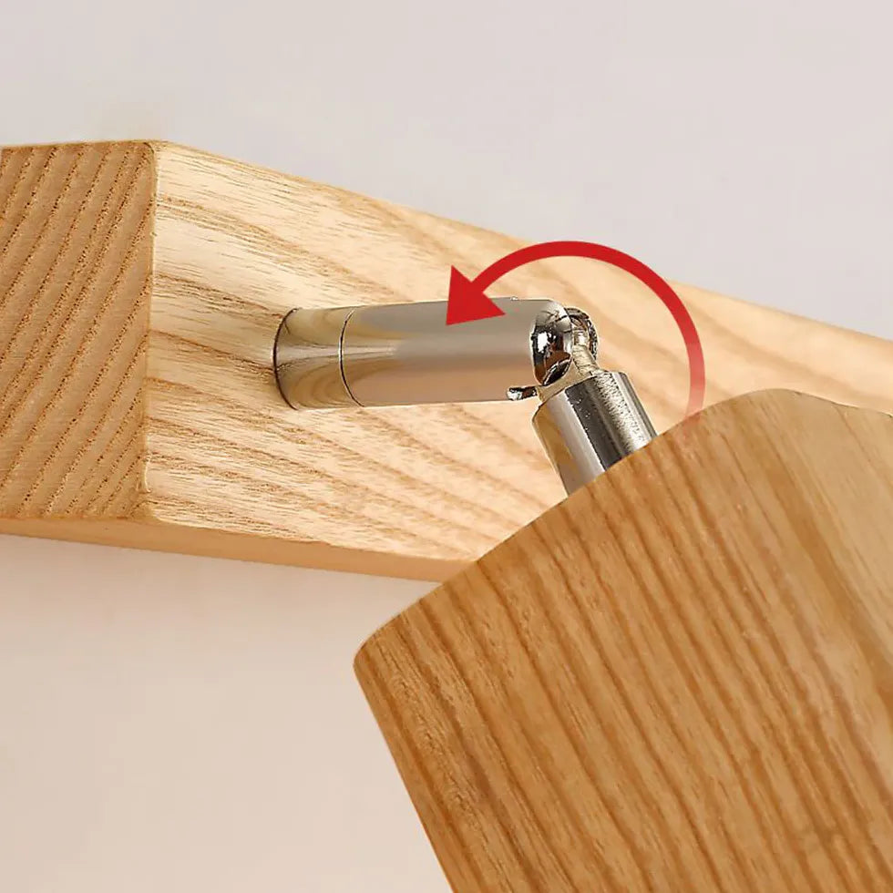 Applique in legno per bagno nordico - clowasit.com