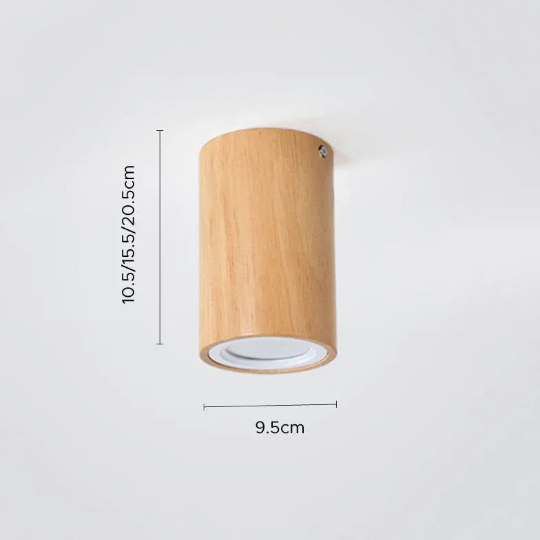 Faretti Plafoniera in Legno per Corridoio - clowasit.com