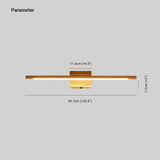 Lampada Lineare Funzionale per Specchio Bagno - clowasit.com