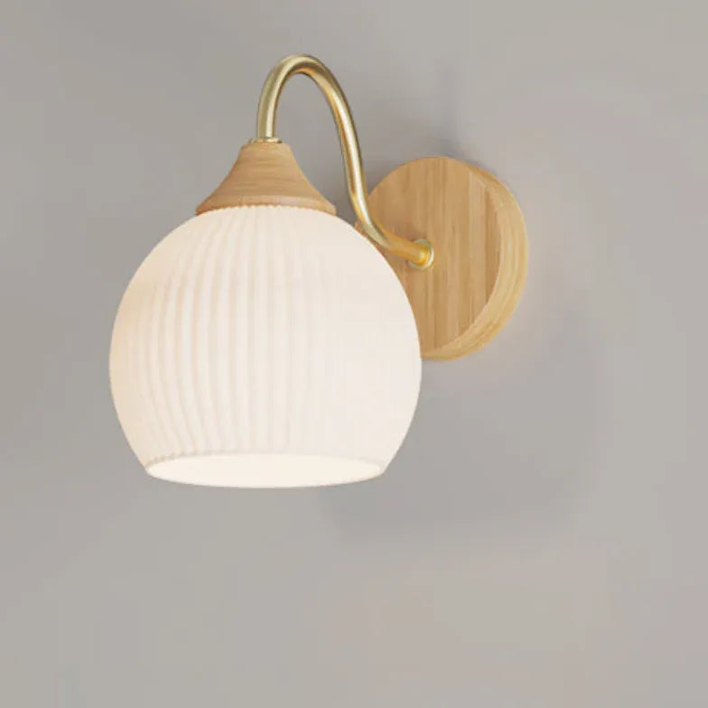 Applique in legno da parete nordica - clowasit.com