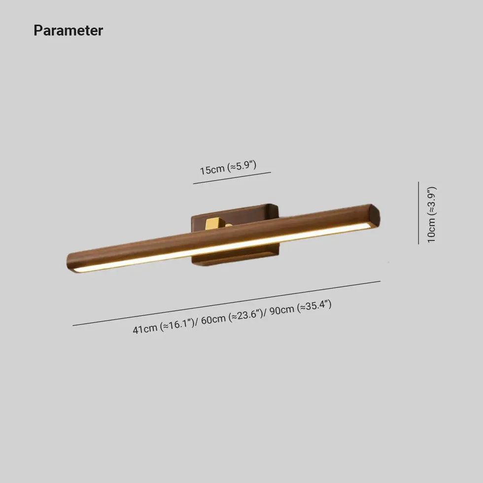 Applique per soffitto in legno illuminazione bagno - clowasit.com