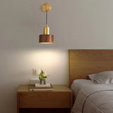Faretti a parete in legno dorato - clowasit.com