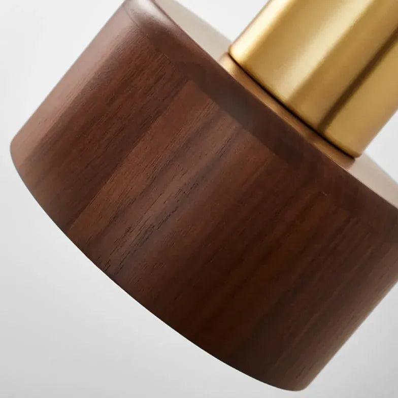 Faretti a parete in legno dorato - clowasit.com