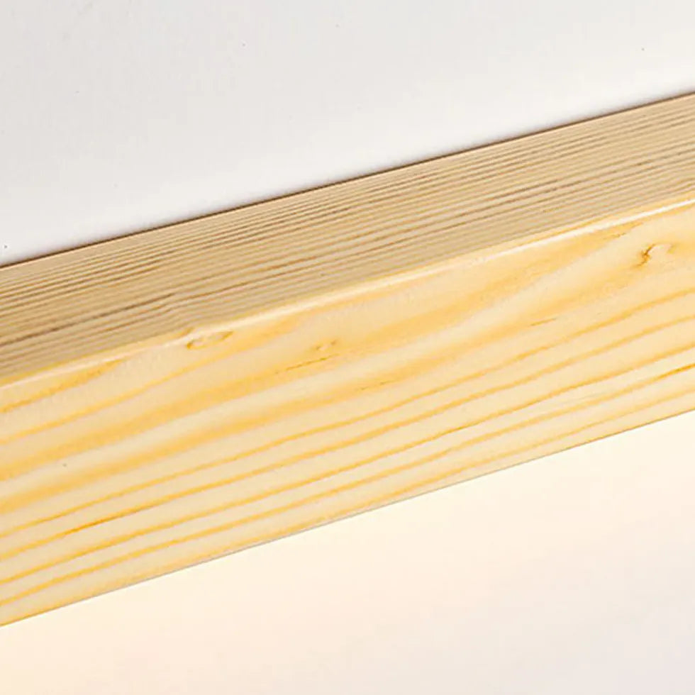 Applique esterno marrone in legno lineare - clowasit.com