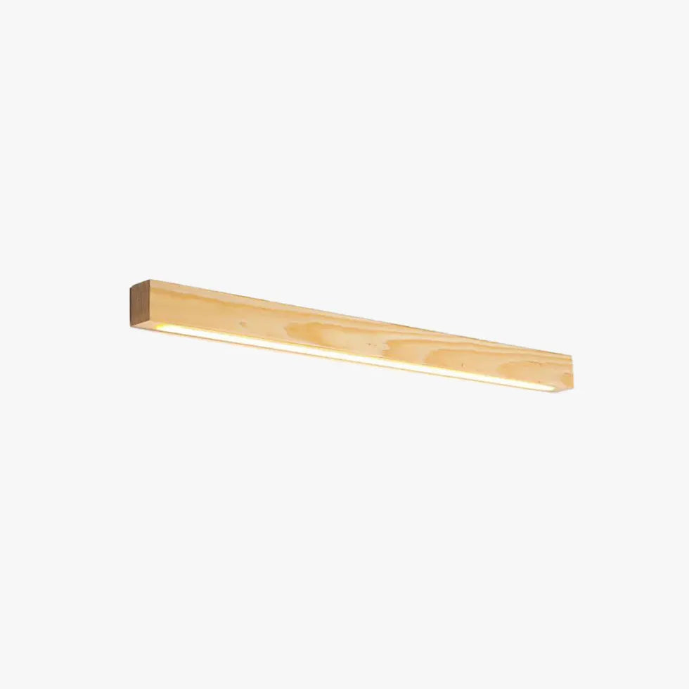 Applique esterno marrone in legno lineare - clowasit.com