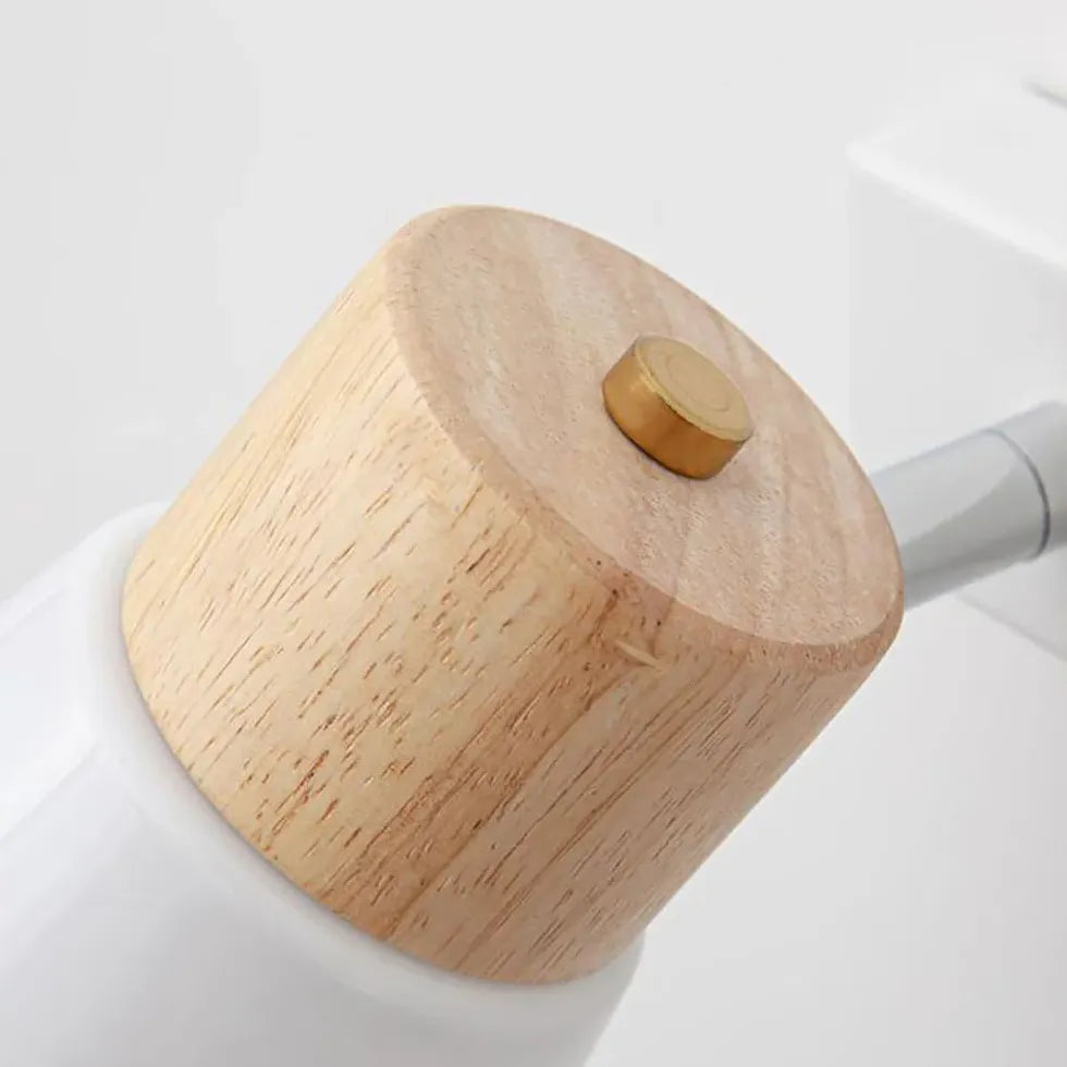 Applique in vetro bianco design minimalista LED - clowasit.com