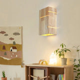 Applique per tetto in legno LED rovere - clowasit.com