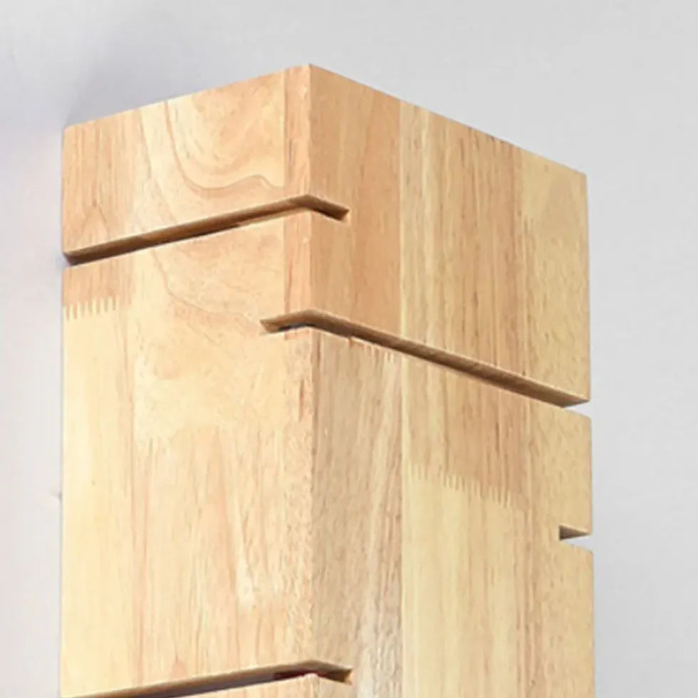 Applique per tetto in legno LED rovere - clowasit.com