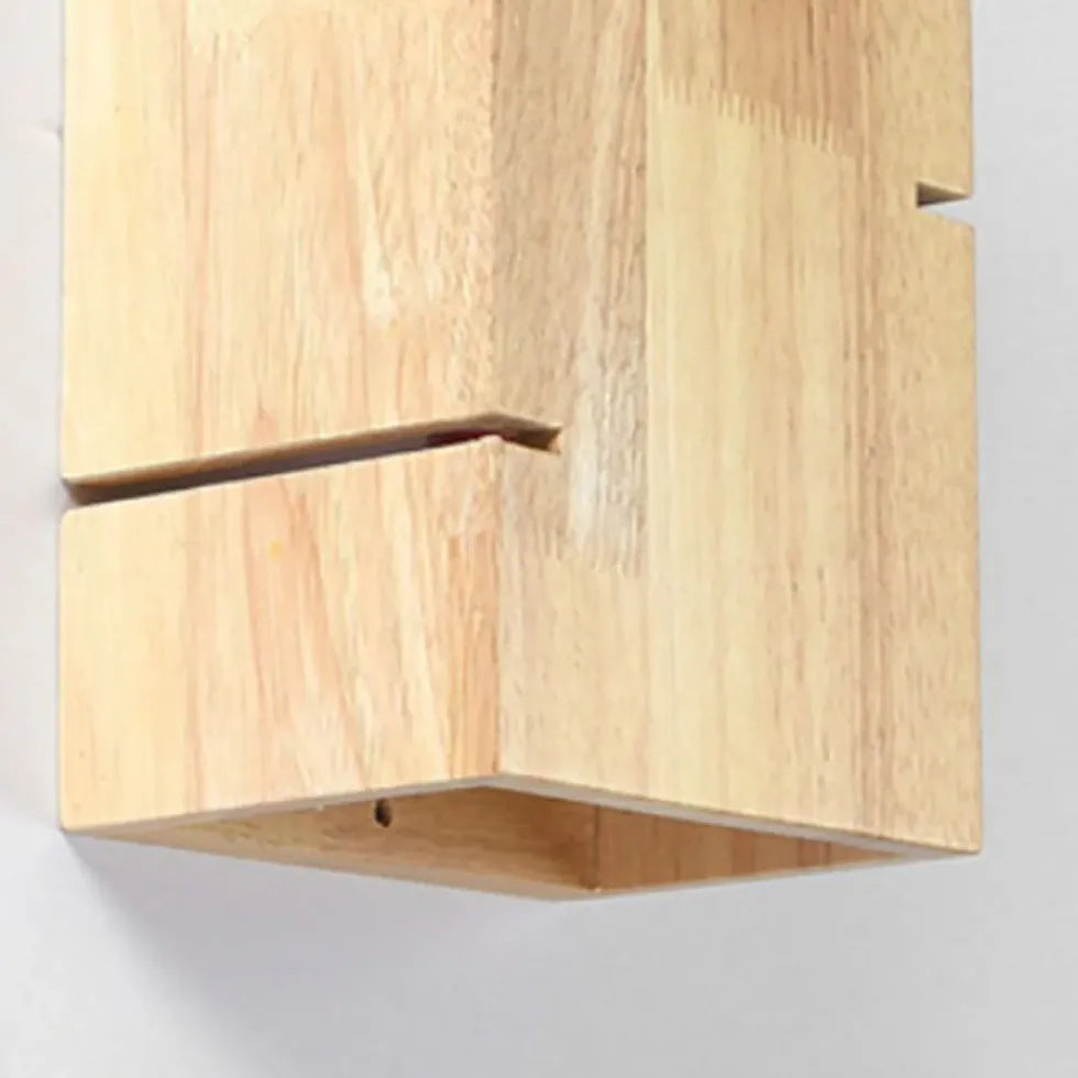 Applique per tetto in legno LED rovere - clowasit.com
