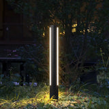 Lampada da giardino su palo cilindrica - clowasit.com