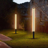 Lampada da giardino su palo cilindrica - clowasit.com