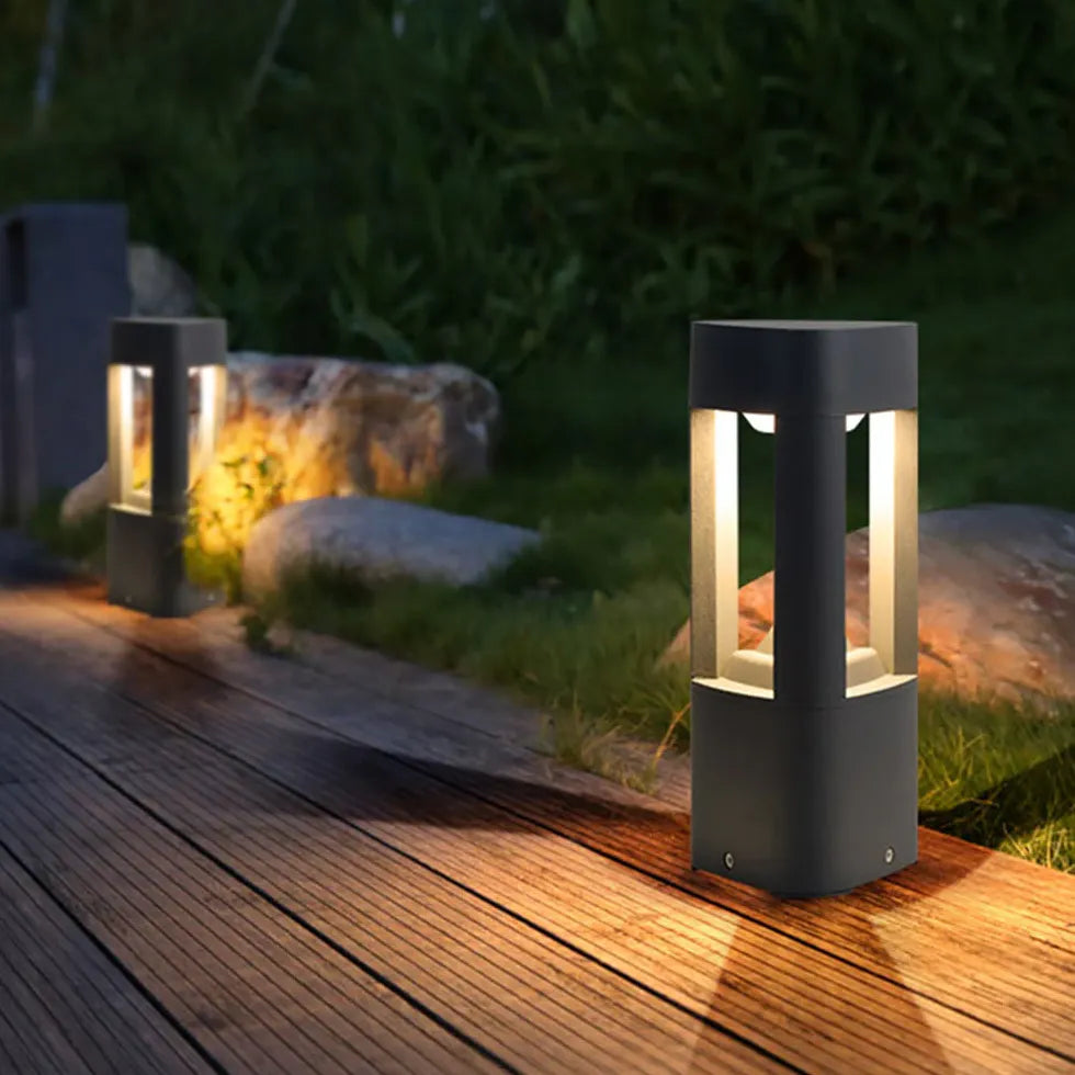 Luci da esterno per vialetti nero colonne - clowasit.com
