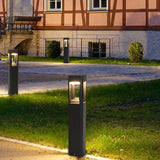 Luci da esterno segnapassi rettangolo nero - clowasit.com