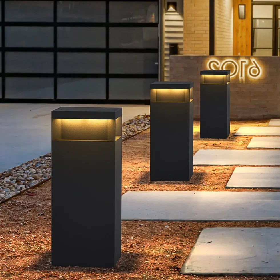 Luci decorative da esterno solari quadrate esterni - clowasit.com