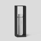 Lampada da Terra Nera Design Geometrico a Cornice - clowasit.com