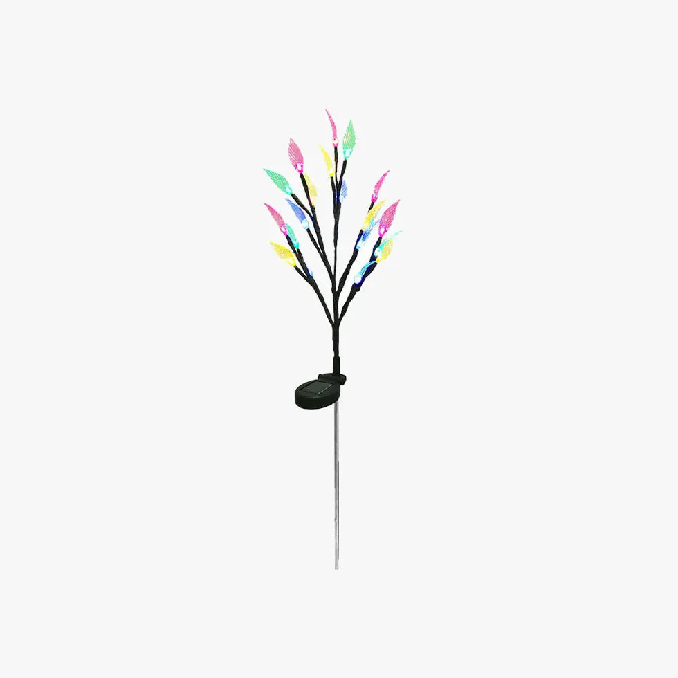 Luci led da esterno solare forma fiore - clowasit.com