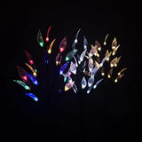 Luci led da esterno solare forma fiore - clowasit.com